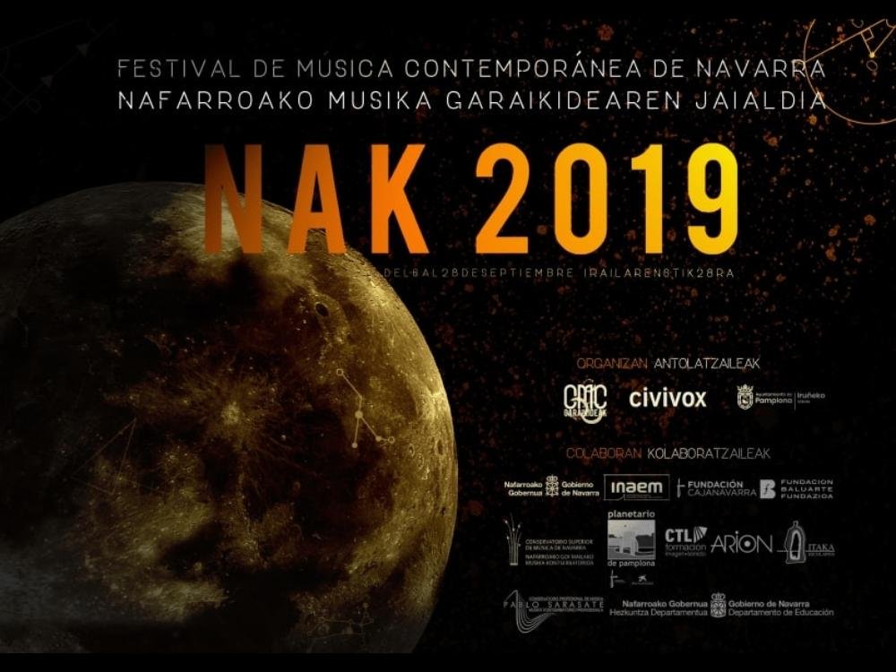 NAK Festival 2019 - Festival de Msica Contempornea de Navarra