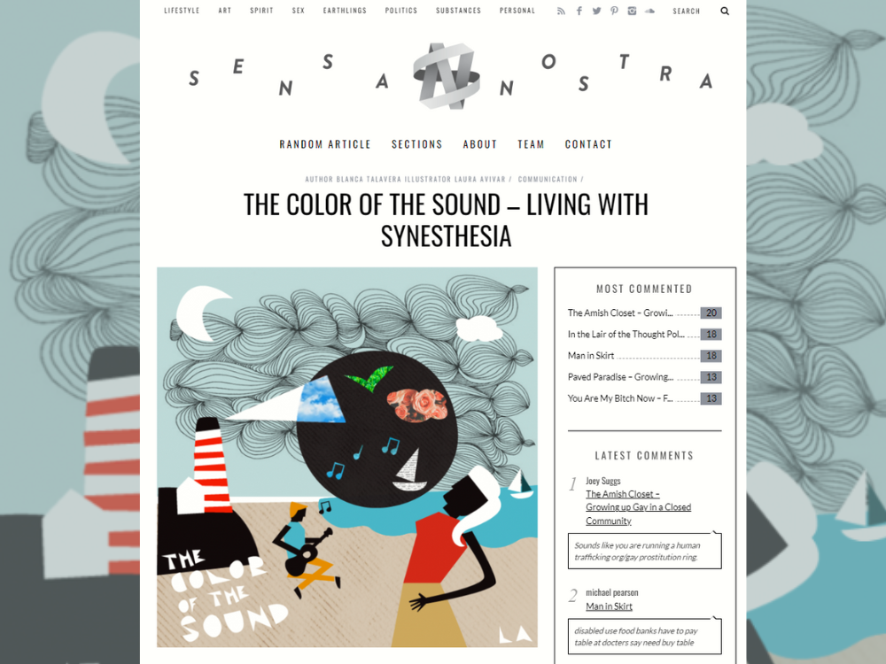 The color of sound  Living with synesthesia